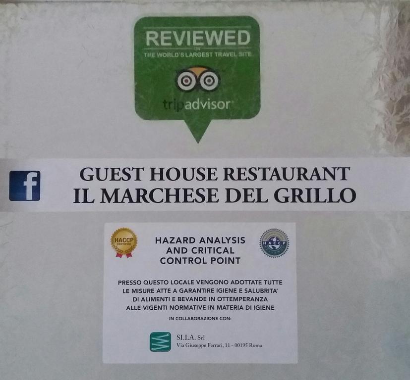Guest House Il Marchese Del Grillo Рим Екстер'єр фото